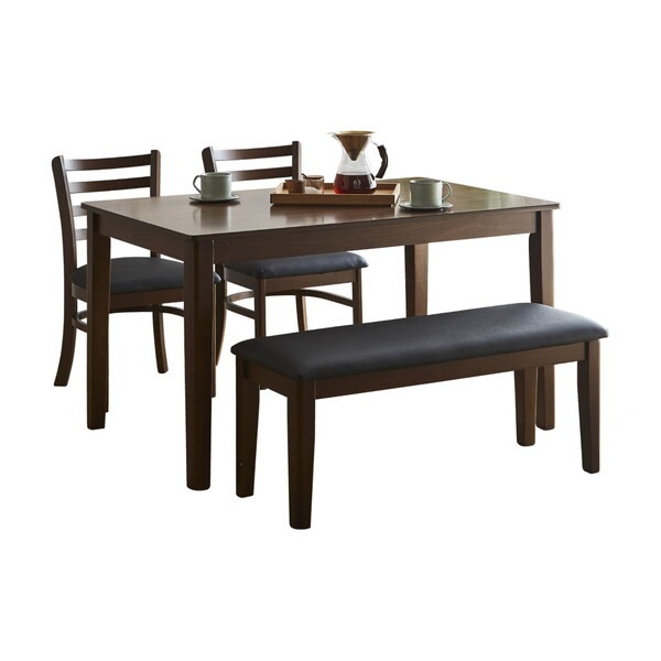 後藤家具物産 DC-ERN-4-BR エレン ブラウン ダイニングテーブル 4点セット メーカー直送
