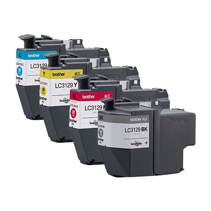 純正 インクカートリッジ 4色セット LC3129 BK/C/M/Y LC3129-4SET