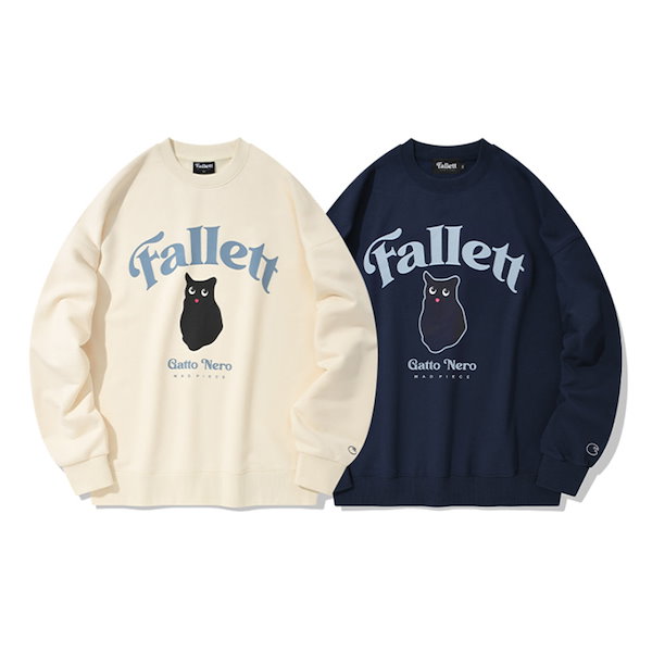 ★人気★【FALLETT】★DEUX NERO SWEATSHIR.T★スウェット★ ☆送料・関税込☆FALLETT☆DEUX NERO SWEATSHIRT☆スウェット