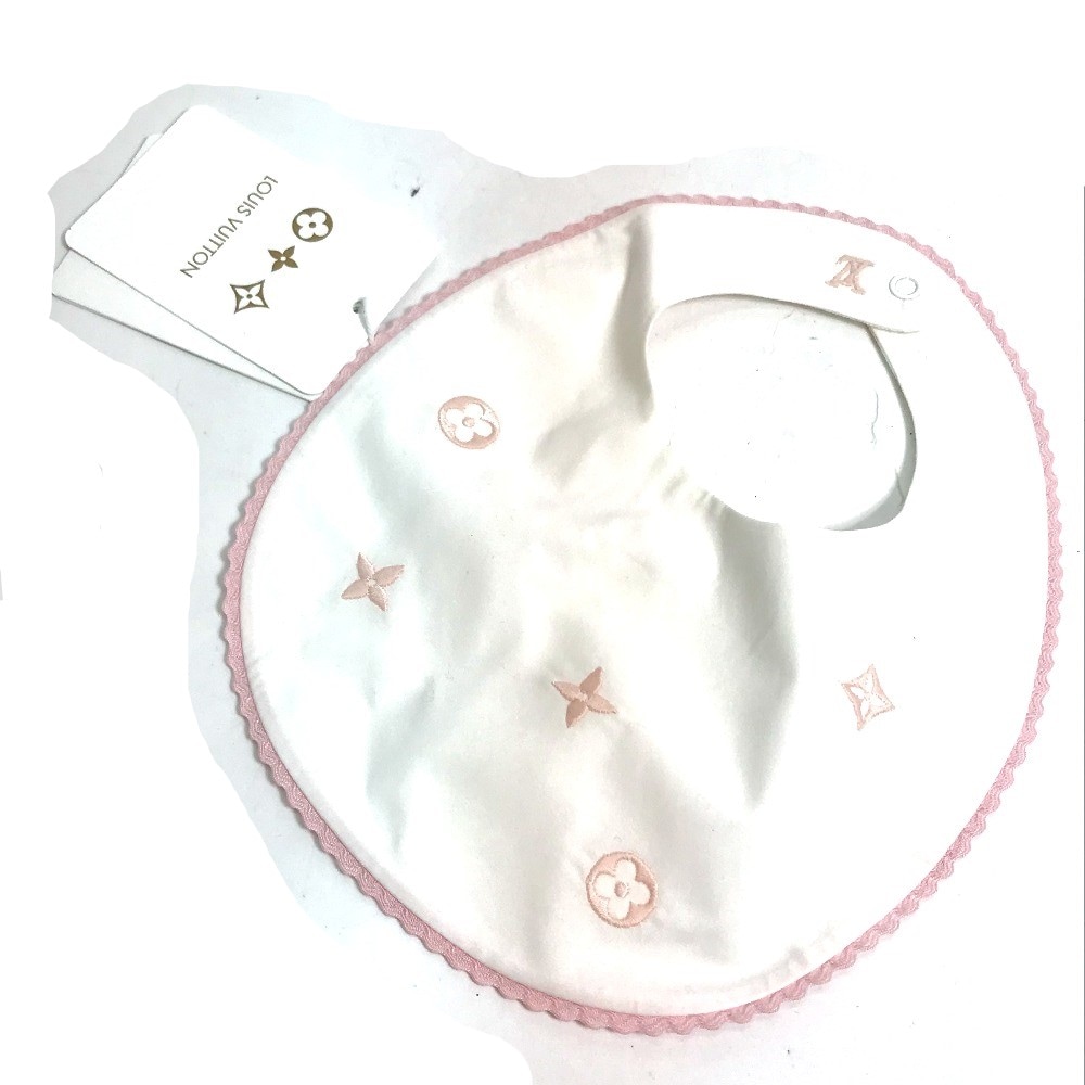 雑貨 GI060D ビブセット２ 1つのみ ベビー 赤ちゃん BABY スタイ よだれかけ コットン ピンク