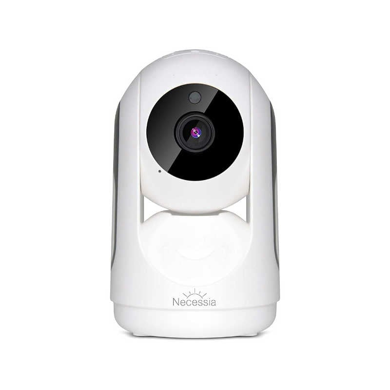 NECESSIA　ネットワークカメラ Watch＆Talk 1080p フルHD WiFi 赤外線ナイトビュー 動作検知アラート機能 防犯カメラ 見守りカメラ ベビーモニター　NIPC-001