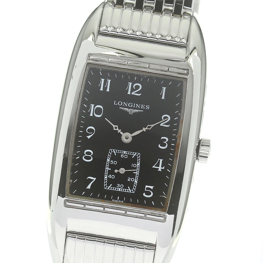 ロンジン LONGINES L2.694.4 ベッレアルティ スモールセコンド クォーツ ボーイズ 保証書付き_831683【中古】