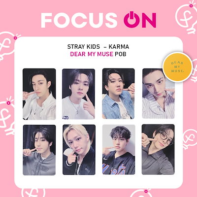 stray kids KARMA トレカ DEARMYMUSE 特典 8枚セット stray kids KARMA トレカ DEARMYMUSE 特典 8枚セット StrayKids
