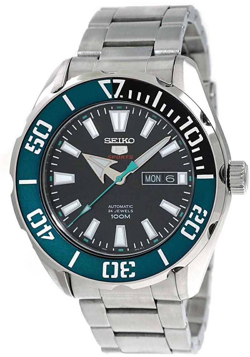 [10年保証] [訳あり品] [製造終了 希少海外モデル] [新品] SEIKO SRPC53K1 セイコー ファイブ 100m 防水 [逆輸入モデル]
