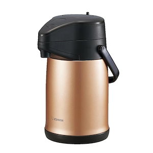 【即納】象印マホービン(ZOJIRUSHI) ステンレス 卓上 エアー ポット 保温 保冷 広口 3.0L カッパー SR-CC30-NZ
