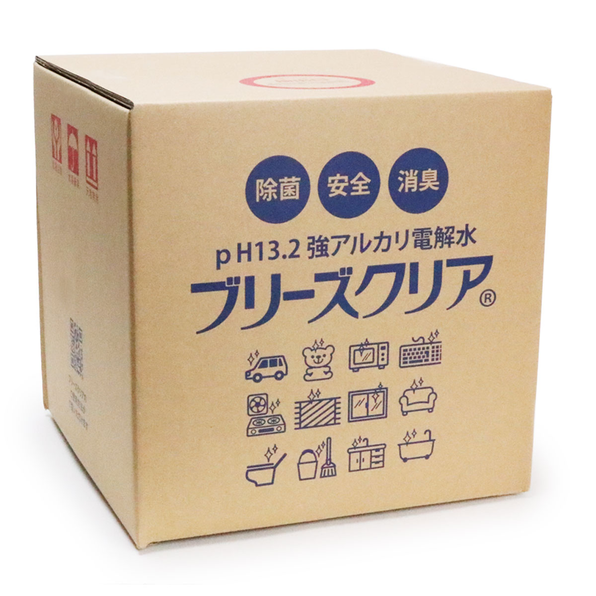 ブリーズクリア 最高濃度pH13.2以上 アルカリ電解水 詰替 業務用　20L