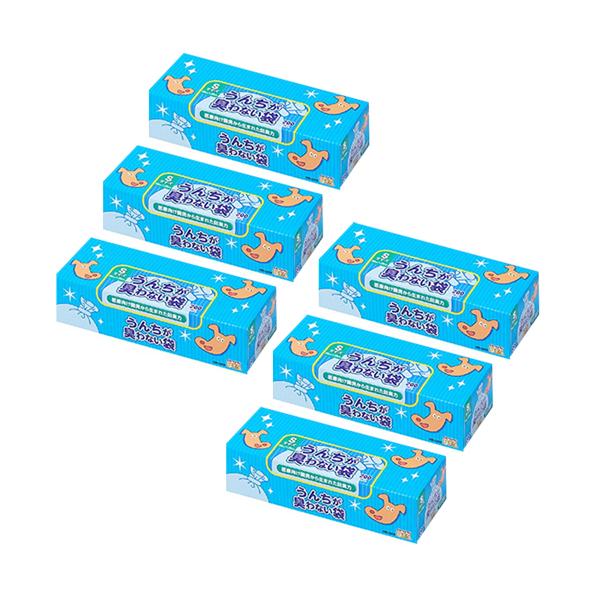 6個セット BOS 驚異の防臭袋 ボス うんちが臭わない袋 Sサイズ 大容量 200枚入