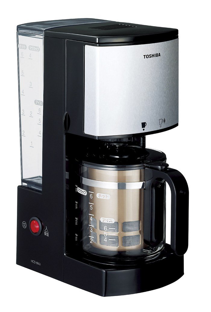 TOSHIBA コーヒーメーカー ブラック HCD-6MJ(K)