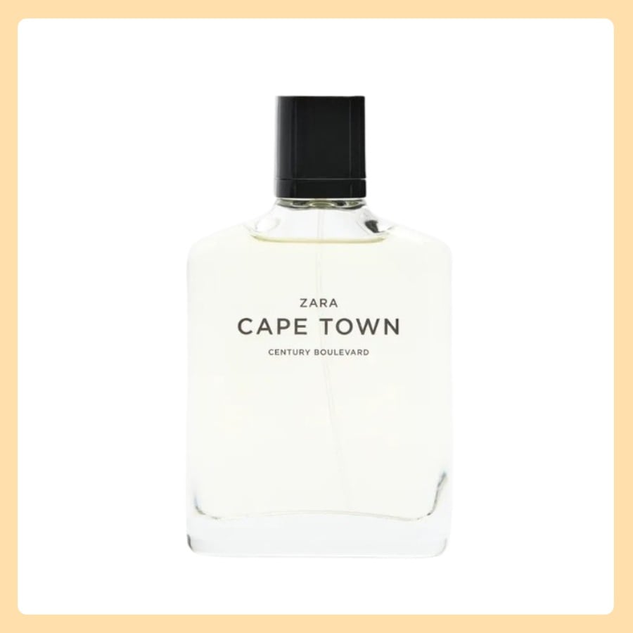 ZARA MANS 香水 CAPE TOWN CENTURY BOULEVARD 100ML オードパルファム(EDP)