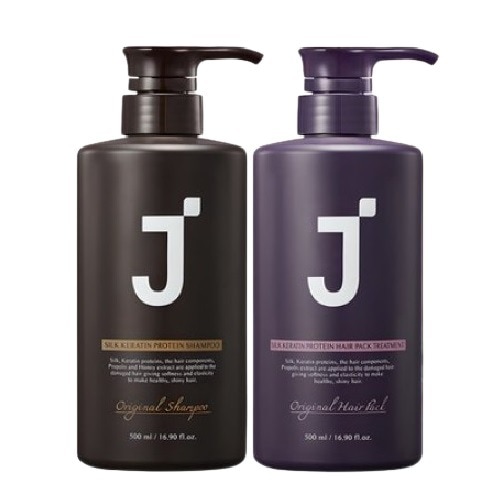 シルクケラチン ダメージヘアケア シャンプー＋トリートメント セット（各1000ml）, 1セット