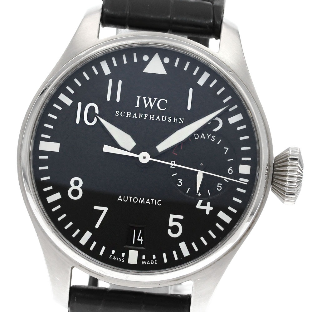 IWC IWC SCHAFFHAUSEN IW500901 ビッグ パイロットウォッチ デイト 自動巻き メンズ _845689【中古】