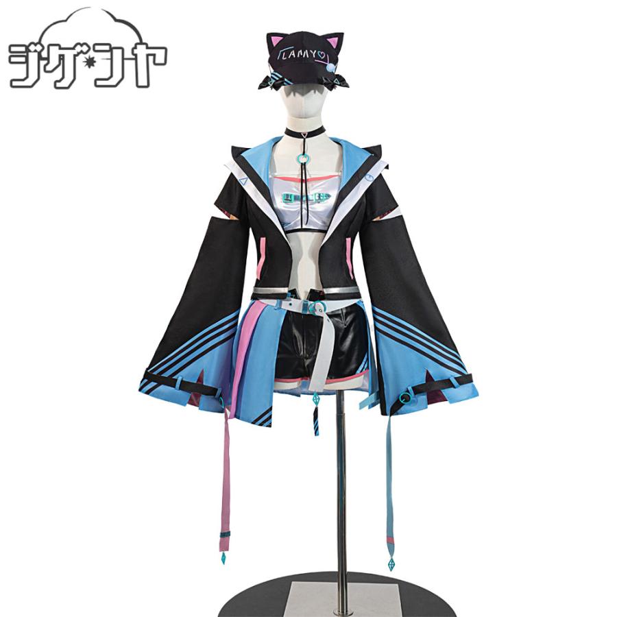 [2026今年も登場]在庫品　バーチャルYouTuber　VTuber　雪花ラミィ　サイバー衣装　コスプレ衣装