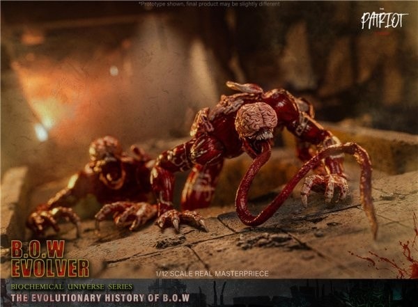 新品 Patriot studio 1/12スケール B.O.W EVOLVER アクションフィギュア　未開封