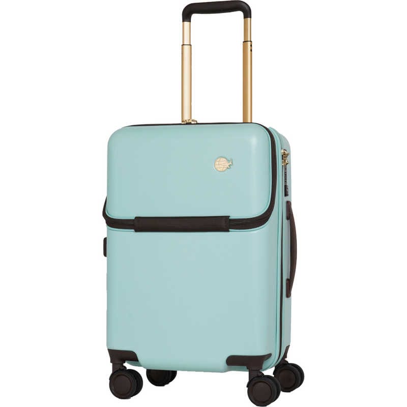 TRAVELEARTH　ハーフオープンキャリーケース アイスグリーン [TSAロック搭載 /約37L /3泊～5泊]　TE084848IG