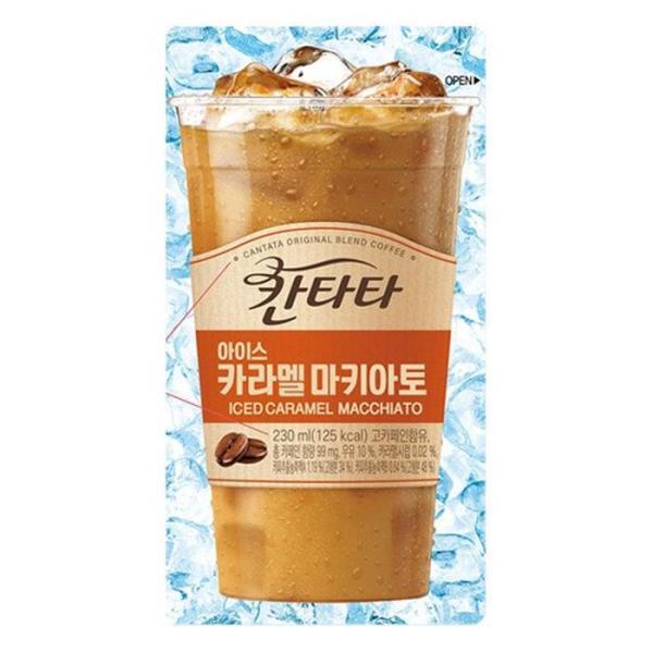 カンタータ アイスポーチ キャラメルマキアート 230ml 50パック