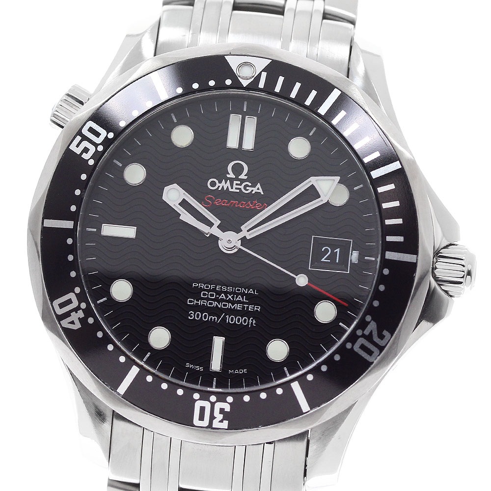オメガ OMEGA 212.30.41.20.01.002 シーマスター300 デイト コーアクシャル 自動巻き メンズ 良品 _898712【中古】