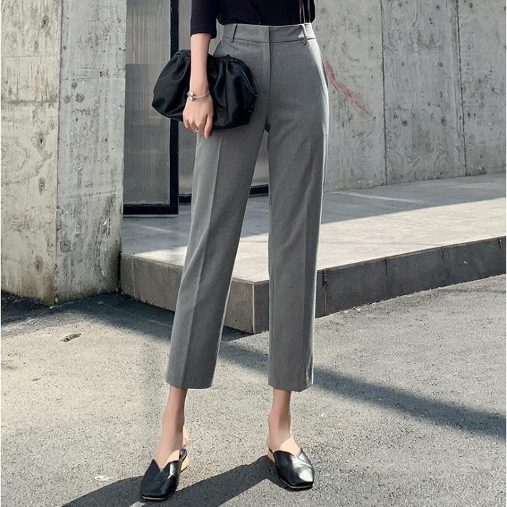 テーパードパンツ パンツ レディース ボトムス ストレッチ スラックス 美脚 楽ちん 体型カバー 無