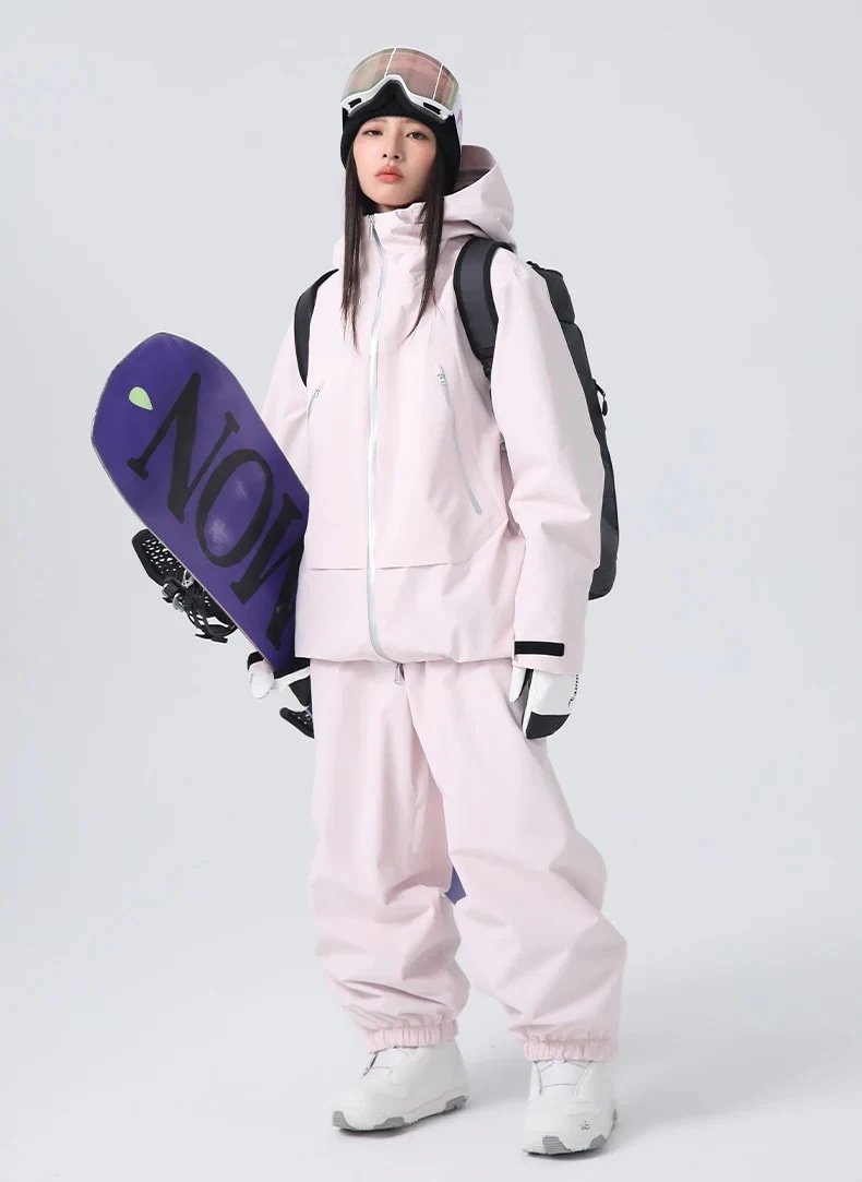 出荷が迅速であるスノーボードウェア 2026 2026 上下セット 耐水圧20000mm メンズ レディース ジャケット パンツ ズボン 無地 撥水 3L 韓国風 スノボウェア スノーウェア スキーウ