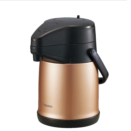 象印マホービン(ZOJIRUSHI) ステンレス 卓上 エアー ポット 保温 保冷 広口 2.2L カッパー SR-CC22-NZ