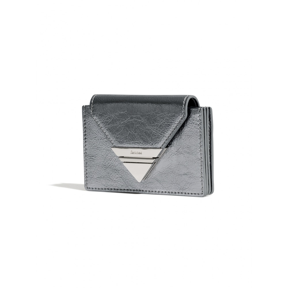 FENNEC プッシュスライドポケット-メタリックシルバー