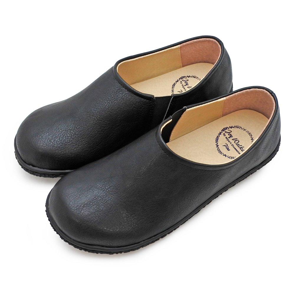 [ジョイウォーカープラス] スリッポン レディース シューズ すりっぽん サイドゴア カジュアルシューズ ぺたんこ靴 フラット 歩きやすい コンフォート CA201 23.0cm BLACK 5,471円