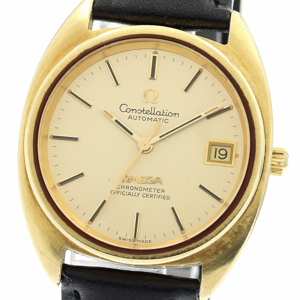 オメガ OMEGA 168.0056 コンステレーション デイト Cal.1011 自動巻き メンズ _877222【中古】