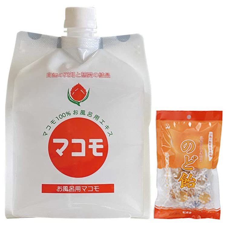 お風呂用マコモ(1000ml)＋乳酸菌生産物質「のど飴」プレゼント付き