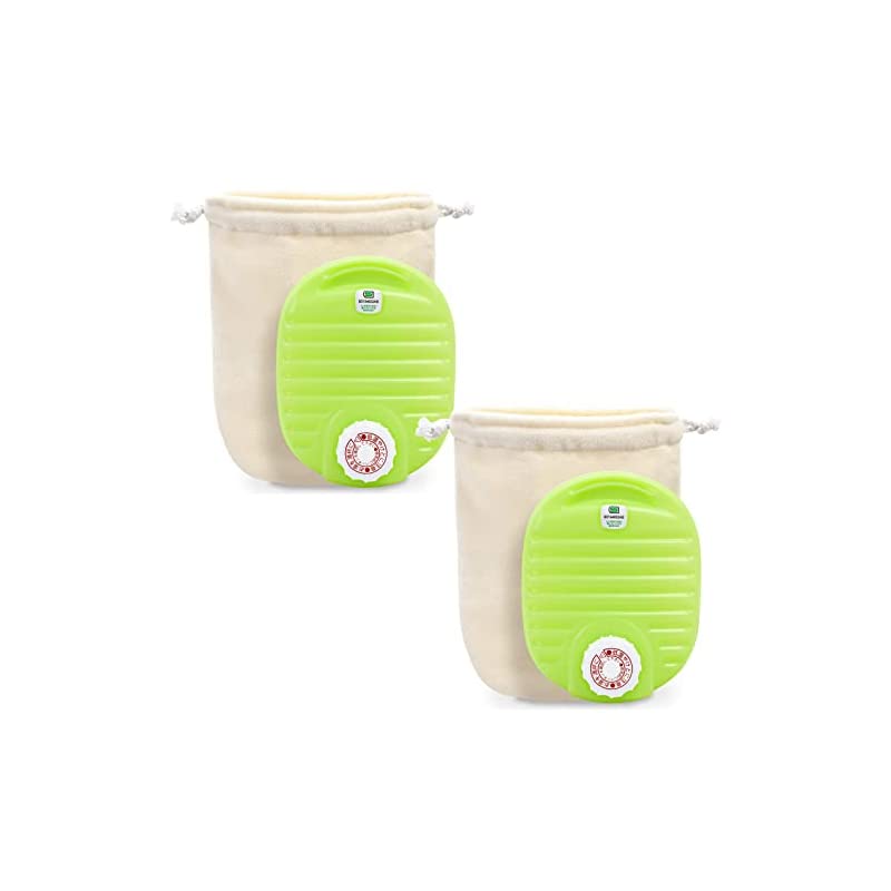 MINI 湯たんぽ エコナノ 780ml グリーン 2個セット