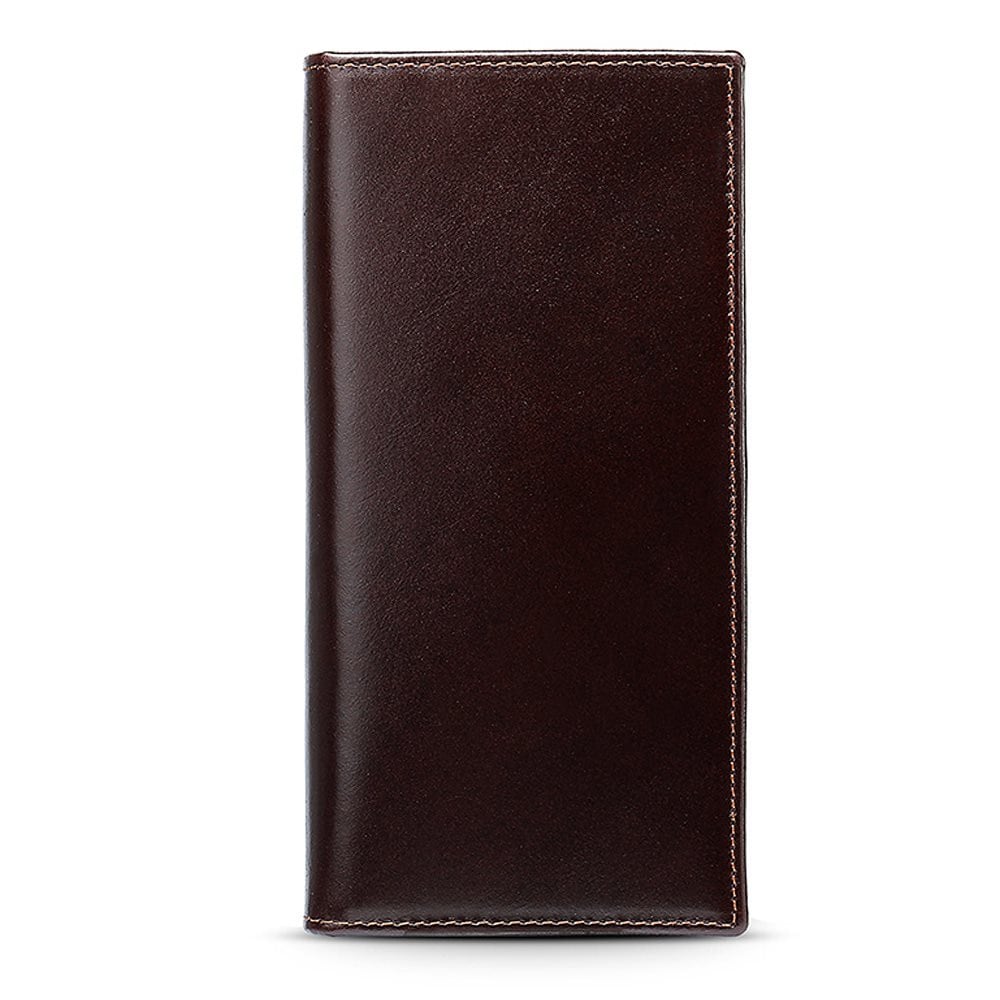 メンズ 長財布 本革 メンズ 財布 レディース レザー 2つ折長財布 モカファッション メンズ2つ折長財布