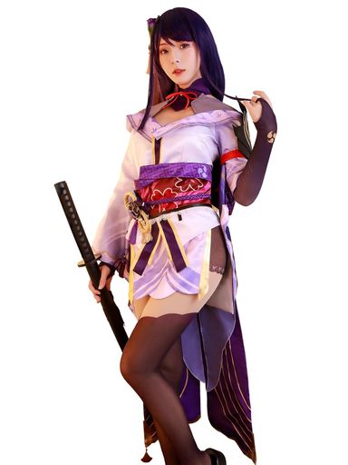 コスパ最高 即納 原神 コスプレ 雷電将軍バアル 影 GENSHIN ゲーム コスプレ衣装 ハロウィン コスチューム イベント 仮装 撮影会 XS