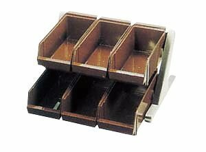 カンダ DXオーガナイザー 2段3列 ブラウン 17,122円