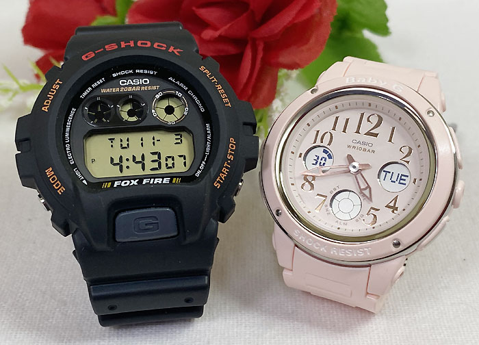 恋人たちのGショック ペアウオッチ G-SHOCK BABY-G ペア腕時計 カシオ 2本セット DW-6900B-9 BGA-150EF-4BJF プレゼント ギフト 人気 婚約　夫婦 高級