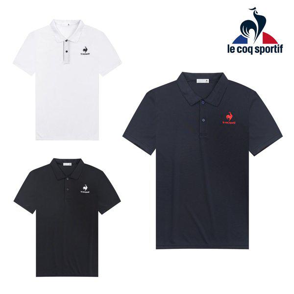 [le cop sportif] スポルティフ(QMMTJA70Z)刺繍ロゴポロ半袖Tシャツ_択1