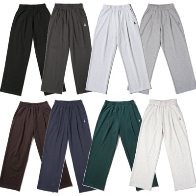 ワンタック ワイド スウェットパンツ_8color