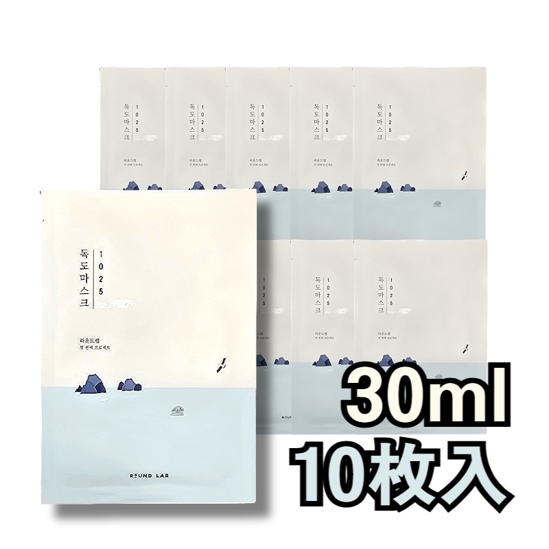 【10枚入り】1025 ドクド ウォーターゲルマスク保湿 鎮静 水分チャージ 敏感肌対応 韓国シートマスク