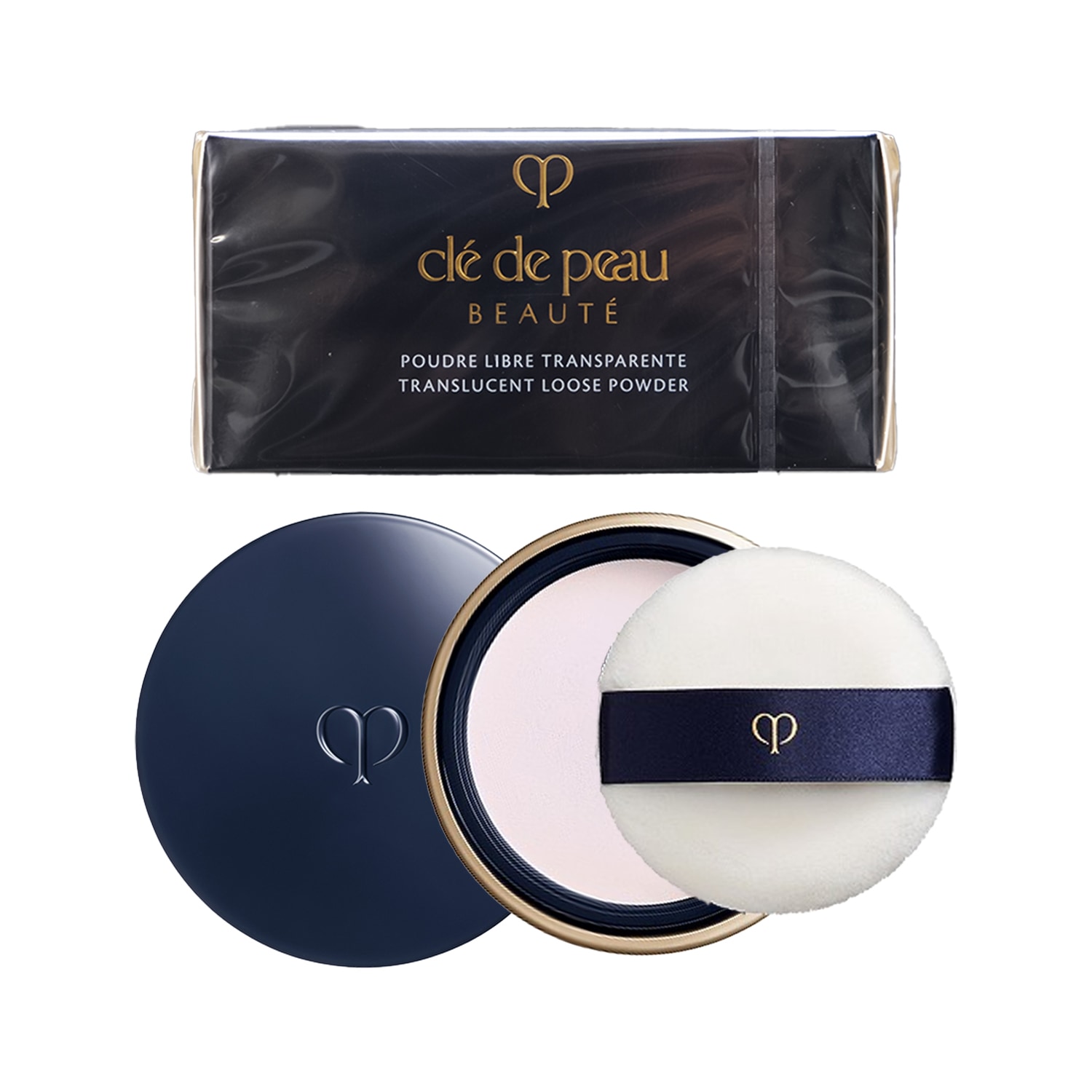 【即納】 cle de peau プードルトランスパラントｎフェイスパウダー 本体 26g #1 ライト パフ付き【4514254997185】CPB