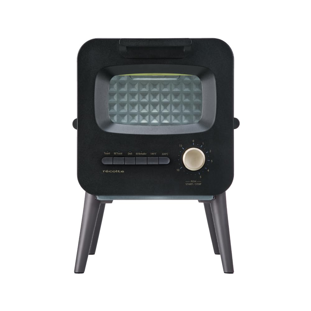 レコルトスライドラックトースター RSR-2 recolte Slide Rack Toaster (ブラック)