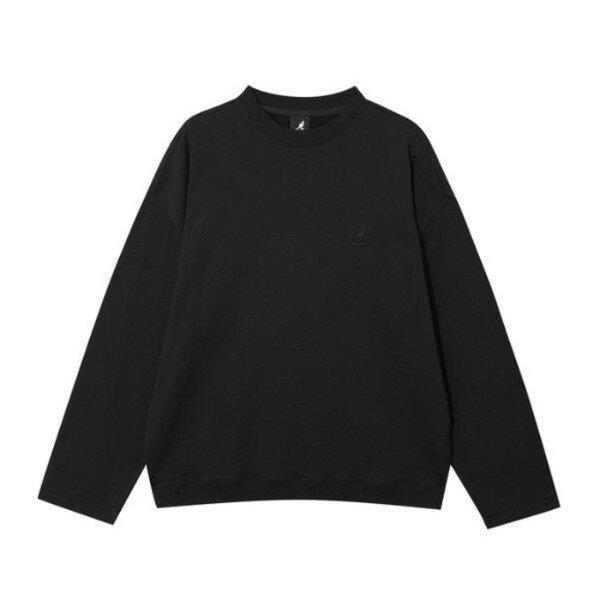 M 長袖Tシャツ CQK KRFC-RT18000BK シェードマイクロベロア スウェットシャツ 1800 ブラック