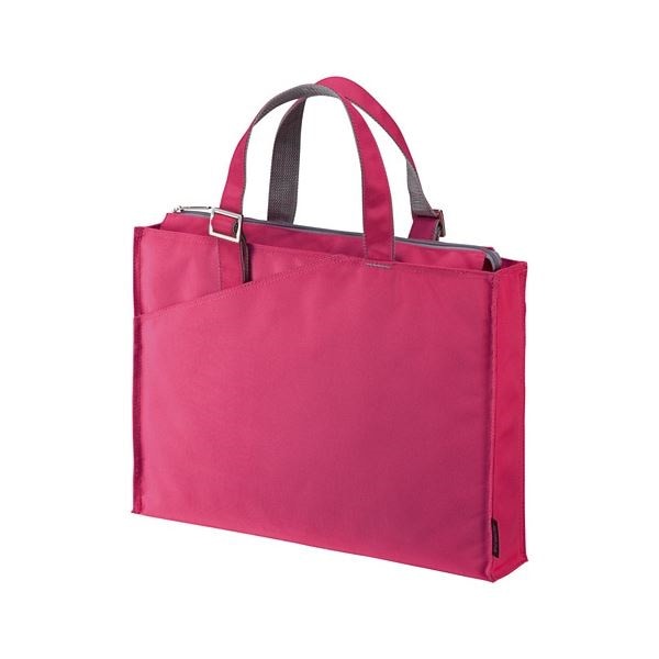 （まとめ） サンワサプライ カジュアルPCバッグ16.4型ワイド対応 ピンク BAG-CA4P 1個 5セット