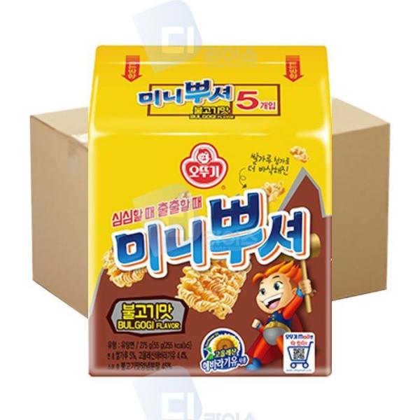 RG0N34S4 オトゥギ ミニプッシャー プルコギ味 60本入り 5個x12個入