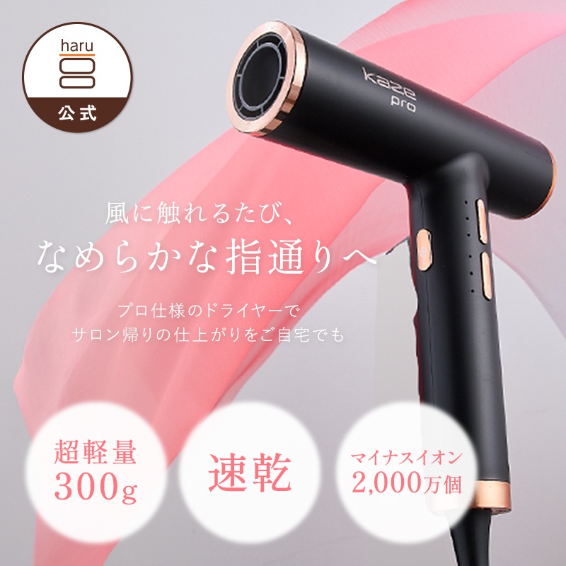 【公式】プロ仕様 速乾ドライヤー 大風量1000W マイナスイオン 低温速乾 軽量 サロン級 ヘアケア 美容室級仕上げ 時短ヘアドライヤー