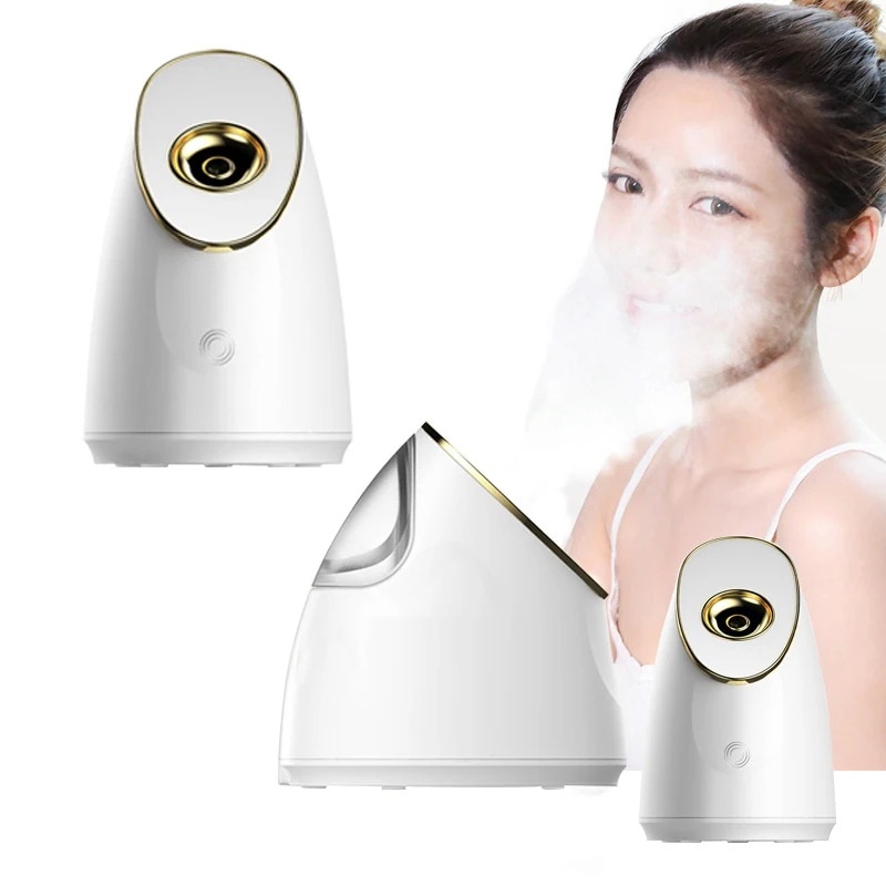 フェイススチーマー ナノスチーマー 美顔器 フェイシャル スチーマー 顔 モイスト 美容 保湿クリーム毛穴スキンケア30%までに制限