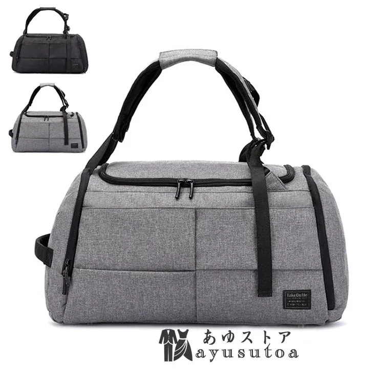 スポーツバッグ シューズ収納男女兼用ボストンバッグ スポーツバッグ 大容量 ショルダーバッグ ショルダー ボストンバッグ 旅行 軽量 防水 3way 手提げバッグ