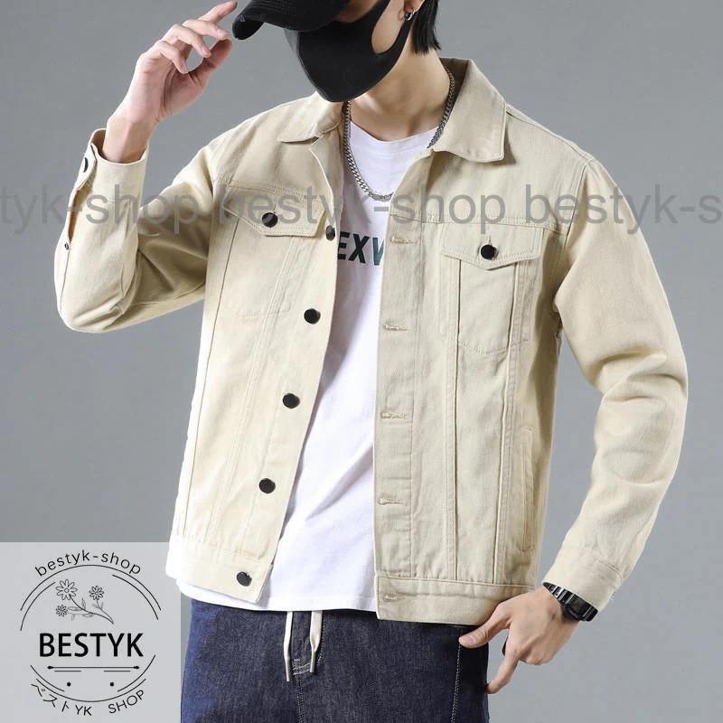 売れ筋秋冬新品 即納デニムジャケット　メンズ 春秋　Gジャン　ジャンパー　韓国 ショート丈 合わせやすい デニムコート アウター　ブルゾン　カジュアル　大きいサイズ