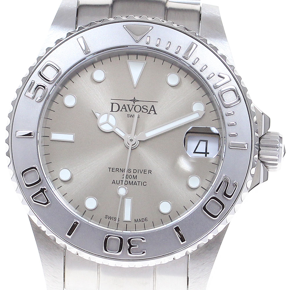 ダボサ DAVOSA 166.199.80 テルノス ミディアム カリフォルニア デイト 自動巻き メンズ 美品 箱・保証書付き_842750【中古】