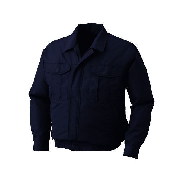 空調服 ポリエステル製長袖ワークブルゾン リチウムバッテリーセット