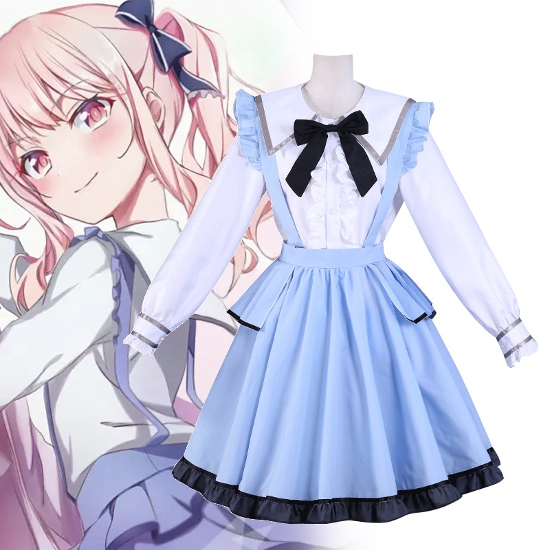 プロジェクトセカイ カラフルステージ! feat. 初音ミク コスプレ衣装 暁山 瑞希 メイド服