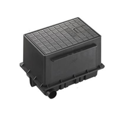 三栄 SANEI 散水栓ボックスセット 黒 R81-93S-D