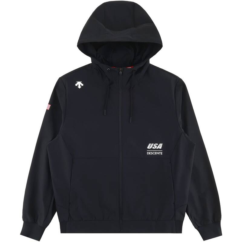 USAT ダブル織り トレーニングセット ジャケット SQ121IWT12BLK