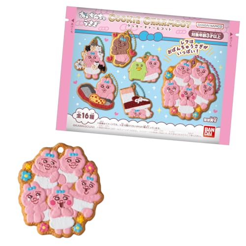 おぱんちゅうさぎ クッキーチャームコット (14個入) 食玩・チューインガム (おぱんちゅうさぎ)